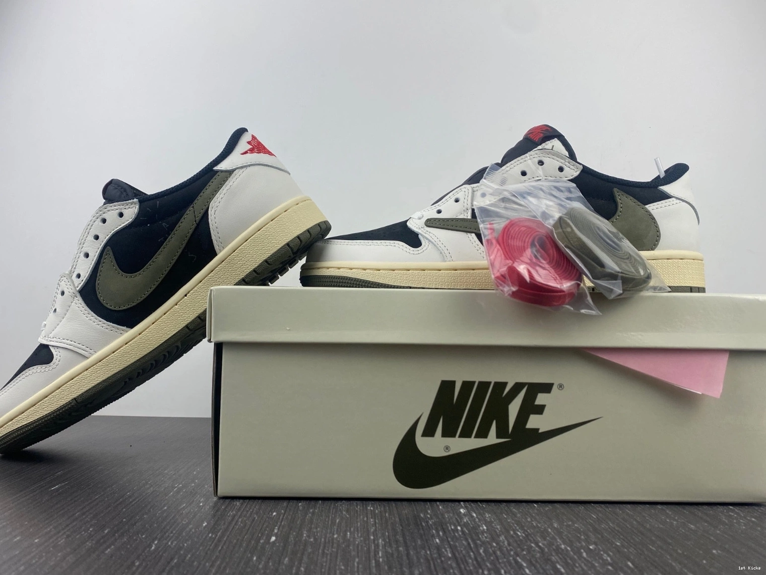 DZ4137-106 Olive x Jordan Air Travis 1 Low OG Scott 0926